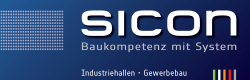 251_Sicon Logo Industriehallen & Gewerbebau